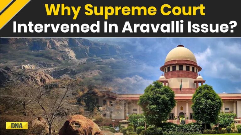 Saving the Aravallis: A Pragmatic Suo Motu Intervention by the Supreme Court