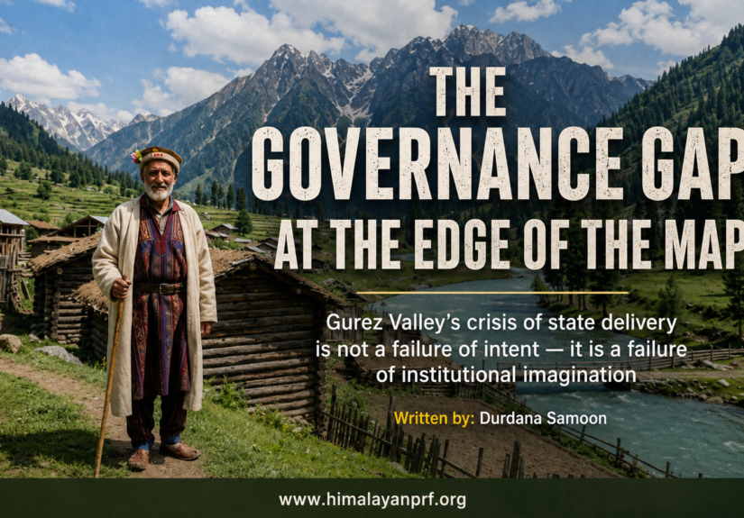 THE GOVERNANCE GAP AT THE EDGE OF THE MAP