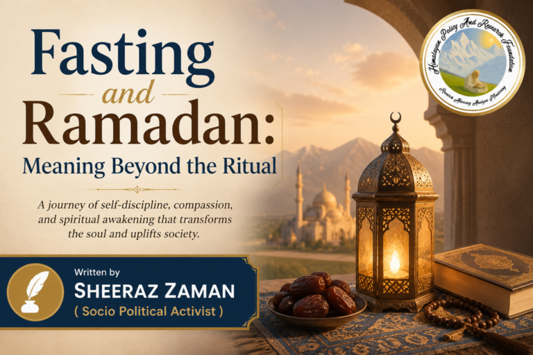 Fasting and Ramzan