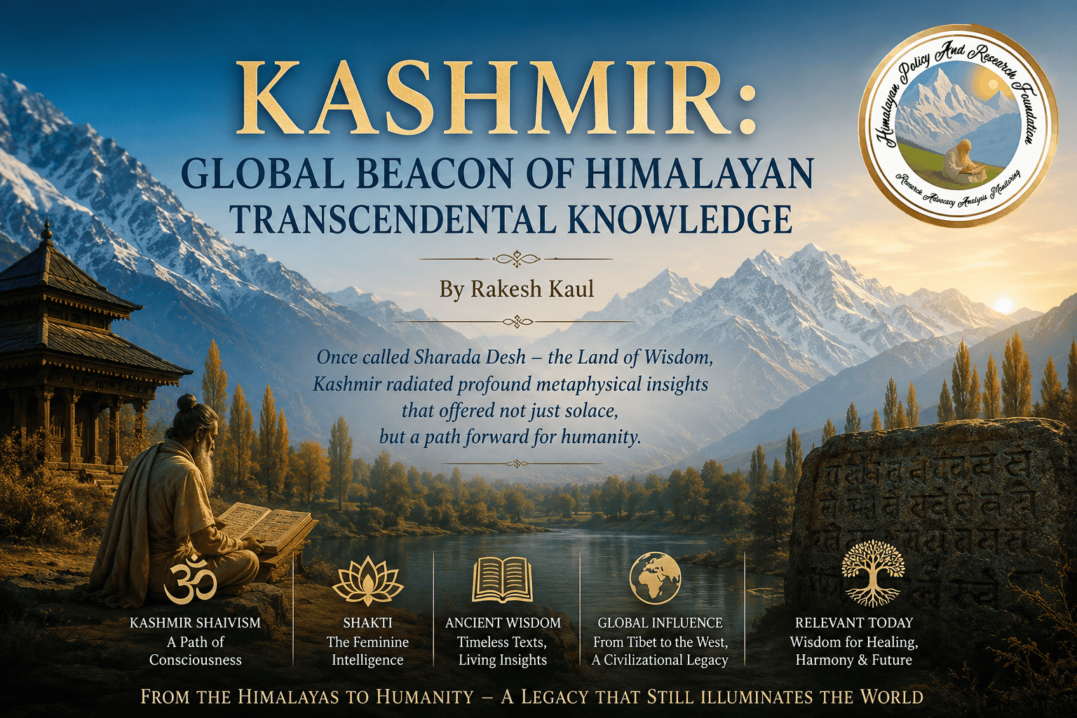 Kashmir Global Beacon of Himalayan Transcendental Knowledge