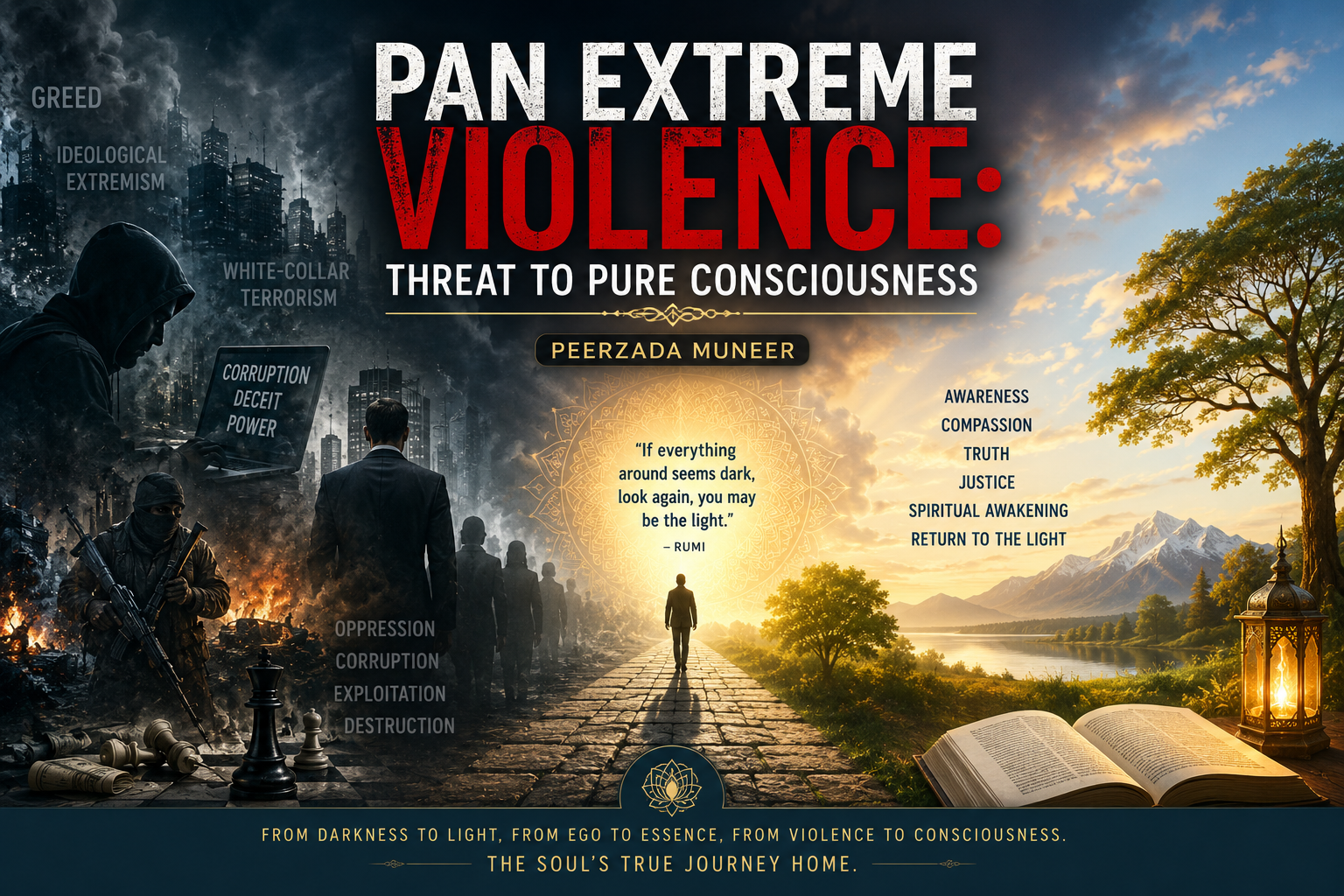 Pan Extreme Violence Threat to Pure Consciousness