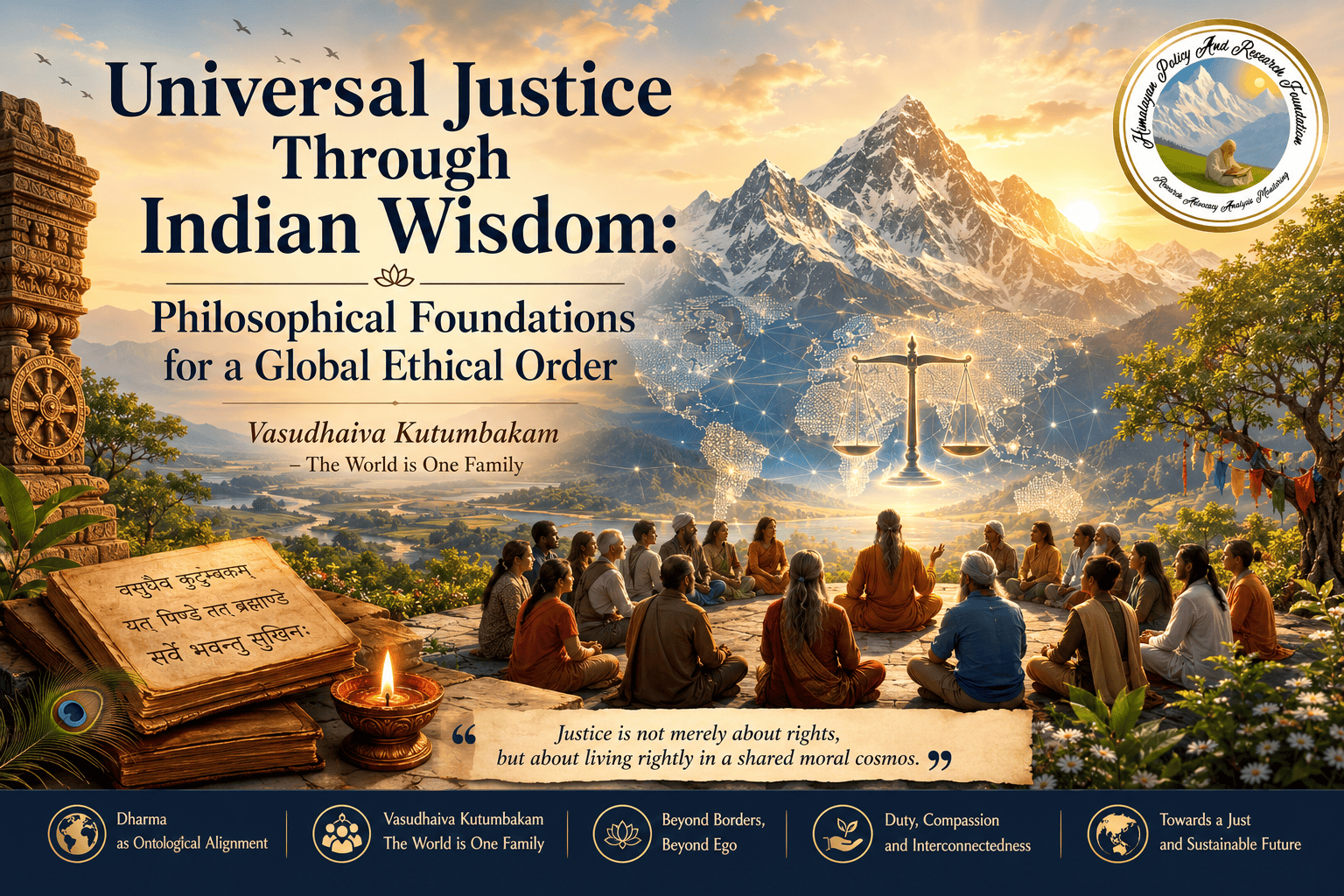 Universal Justice Through Indian Wisdom